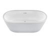 Ванна акриловая Aima Design TONDO 01тон17480с 175х80 отдельностоящая овальная с ножками