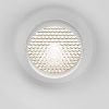 Светильник встраиваемый Maytoni Technical Gyps Modern DL006-GU10-RD-W