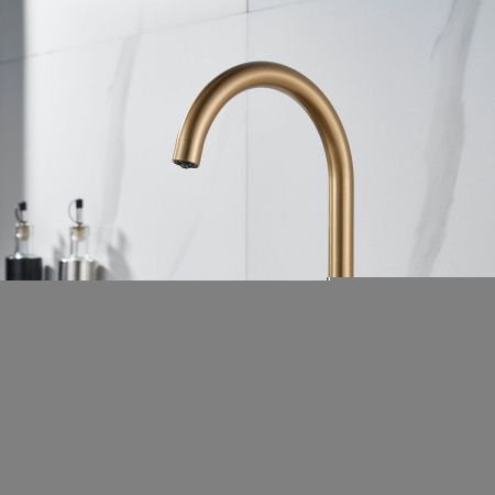 Смеситель для кухни Shevanik S128G на мойку золото