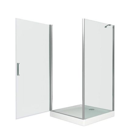 Душевой уголок Good Door PANDORA ПД00063 90х90 стекло прозрачное профиль хром без поддона