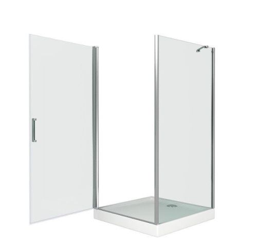 Душевой уголок Good Door PANDORA ПД00063 90х90 стекло прозрачное профиль хром без поддона - фото 2