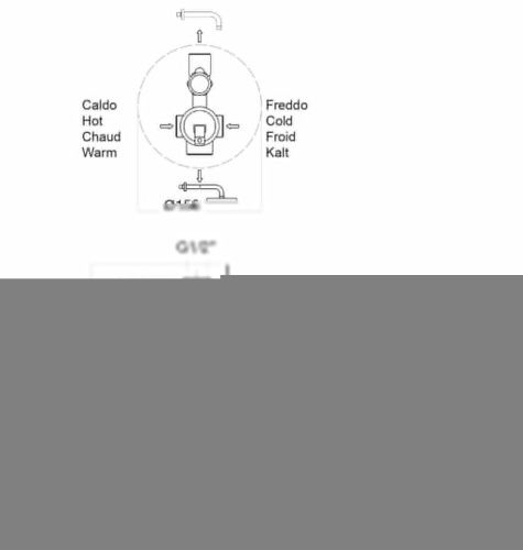Смеситель для ванны и душа Fiore 88NN7506 настенный черный - фото 3