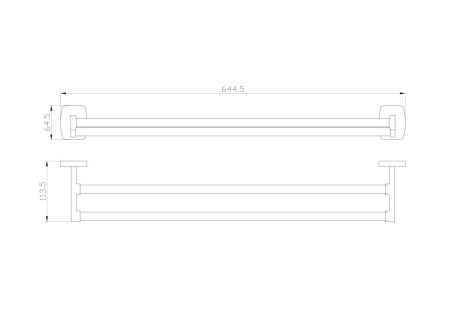 Полотенцедержатель Wonzon & Woghand Porto WW-1001