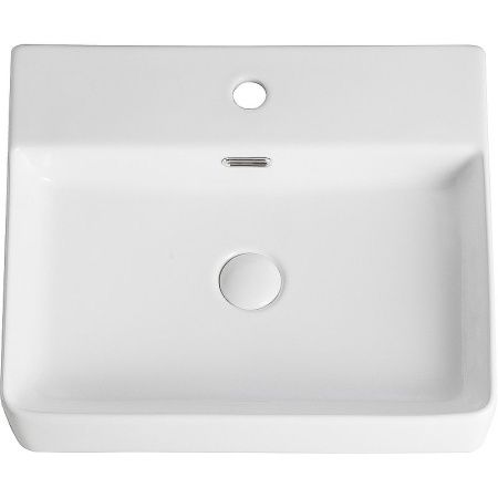 Тумба с раковиной Orange Line Li-80TuLMDF+B04-500W 80х50 цвет бежевый