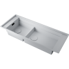 Кухонная мойка Omoikiri Sintesi Pro 114-2-U/I 4997449 110х20 цвет белый поверхность матовая