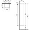 Шкаф-пенал Laufen Palomba 4.0675.2.180.220.1 40х170 цвет белый