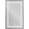 Зеркало с подсветкой BelBagno Kraft SPC-KRAFT-500-800-SENS-NERO 50х80 подвесное