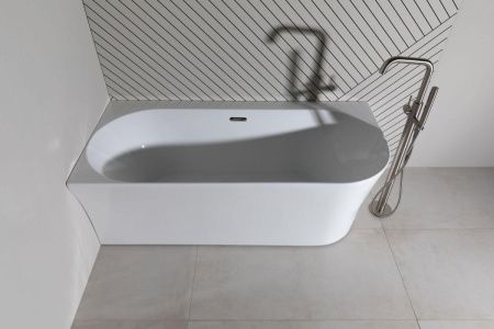 Ванна акриловая Allen Brau Priority 2.31004.20A 170х80 пристенная асимметричная