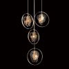 Светильник подвесной Delight Collection Cowley (Цовлеы) P60669-4 gold/clear