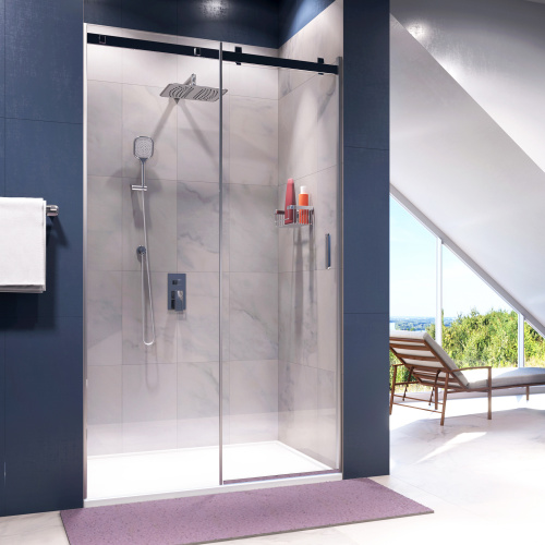 Душевая дверь WasserKRAFT  15R30 130x200 стекло прозрачное 8 мм - фото 2