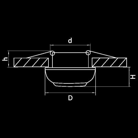 Светильник встраиваемый Lightstar Ocula (Оцула) 011816