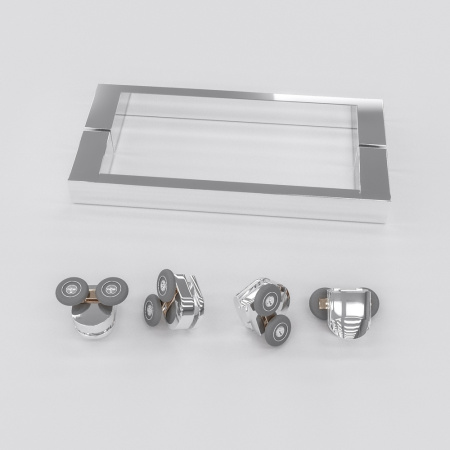 Душевой уголок RGW Classic 320948158-011 150х80 стекло прозрачное профиль хром глянцевый без поддона