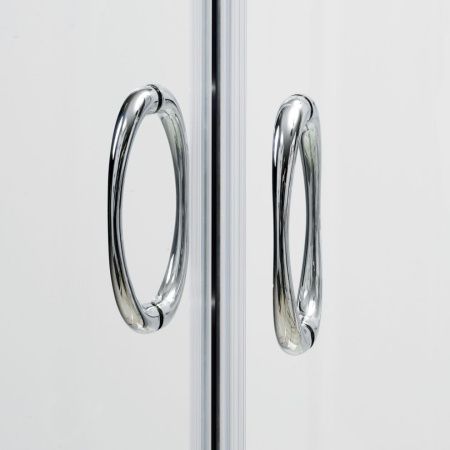 Душевой уголок Wasserkraft Leine 35P01 90х90 стекло прозрачное профиль хром без поддона