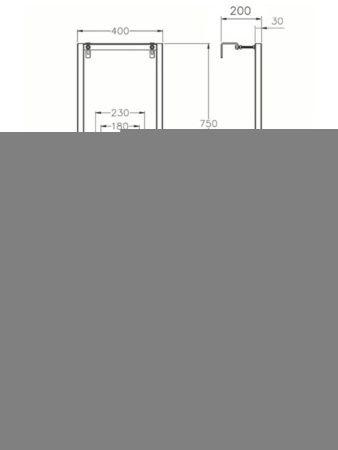 Комплект биде с инсталляцией Agger ATI04310