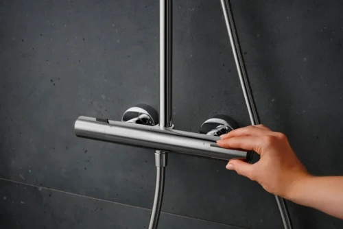 Душевая стойка Hansgrohe Pulsify S Puro 260 24236000 настенная цвет хром с термостатом - фото 5