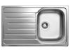 Кухонная мойка Ukinox Гранд GRP800.500 -GT8K 1R 80х50 цвет хром поверхность полированная