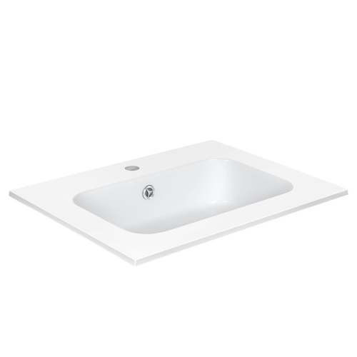 Раковина Vincea 60 см VCB-2N600W встраиваемая цвет белый