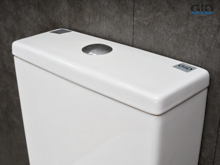 Унитаз напольный с бачком Gid Convexo Tn2188 (62249Y) белый с сиденьем микролифт безободковый