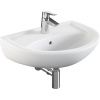 Раковина из сантехнического фарфора Vitra FIT 6895B099-1778 60х50 подвесная цвет белый 1 отверстие под смеситель
