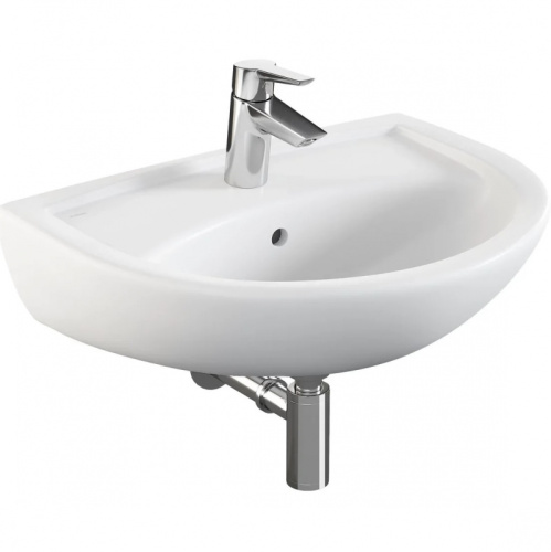 Раковина Vitra FIT 55 см 6894B099-1776 подвесная цвет белый