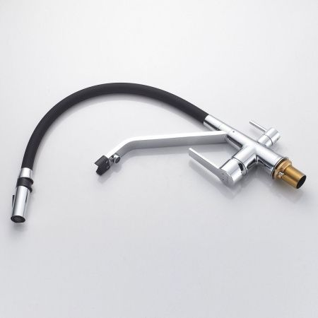 Смеситель для кухни Shevanik S278 на мойку хром