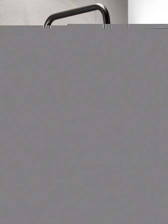 Душевая стойка Agger Thermo A2461144 настенная цвет черный с термостатом