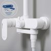 Душевая стойка Wasserkraft Mindel BK18501WM настенная цвет белый