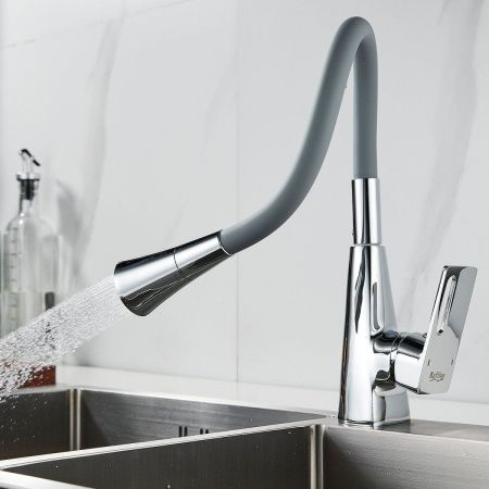 Смеситель для кухни Raffine F313-9 на мойку хром