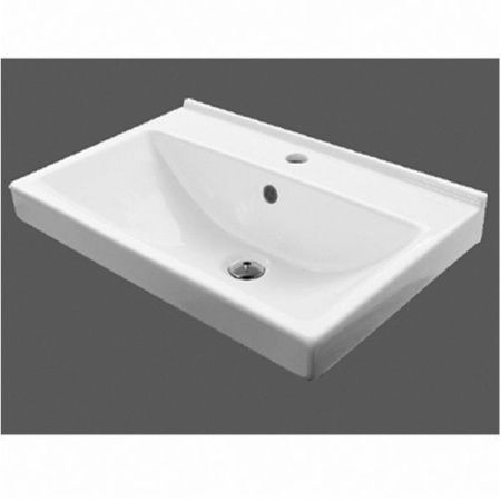 Тумба с раковиной Comforty Тромсе 00004142217CF 60х40 подвесная цвет коричневый