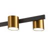 Люстра подвесная Natali Kovaltseva Loft Led (Лофт Лед) LED LAMPS 81129/6C BRASS BLACK