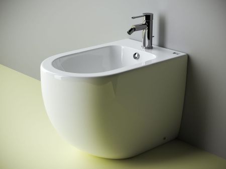 Биде напольное Ceramica Nova METROPOL CN4005 цвет белый
