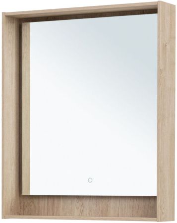 Зеркало с подсветкой Aquanet Милан 00336404 70х80 подвесное