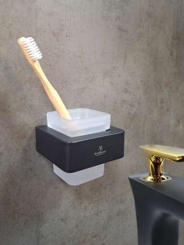 Стакан для зубных щеток AltroBagno Aperto AltroBagnoAperto080201MB - фото 2