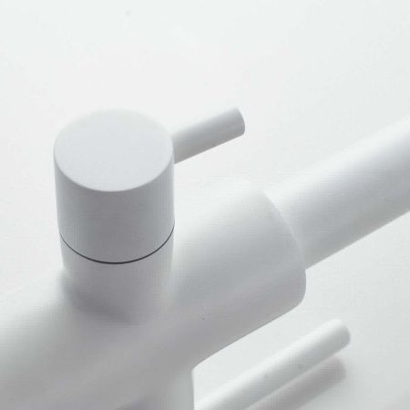 Смеситель для кухни Shevanik S328C на мойку белый