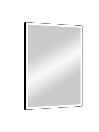 Зеркало с подсветкой Континент Solid Black ЗЛП2622 60х80 подвесное - фото 3