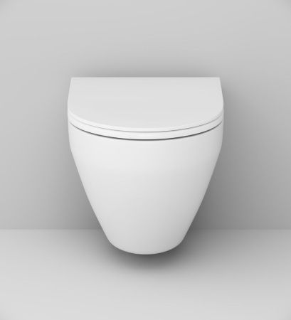 Чаша унитаза подвесная Am.Pm Spirit V2.0 C701700WH цвет белый без сиденья безободковая душевой смыв
