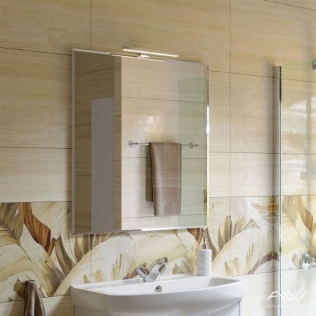 Зеркало Alavann Crystal ALV0264000 80х80 подвесное