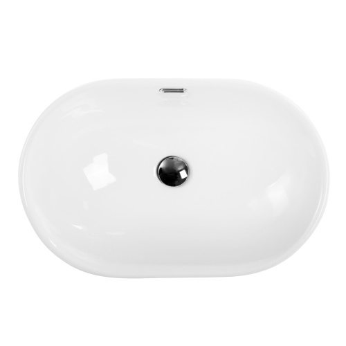 Раковина BelBagno 40 см BB1004 накладная цвет белый глянцевый - фото 2