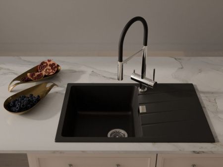Кухонная мойка Rivelato RAUM RM-78 nero 80х50 цвет черный