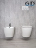 Унитаз подвесной Gid Convexo 62234Y белый с сиденьем микролифт безободковый смыв торнадо