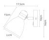 Спот Arte Lamp Fafnir (Фафнир) A5047AP-1WH