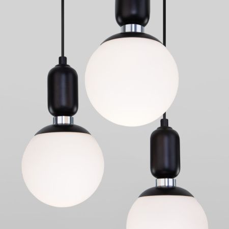 Светильник подвесной Eurosvet Bubble (Буббле) 50151/3 черный