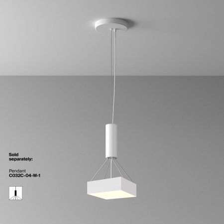 Светильник потолочный Maytoni Technical Zon (Зон) C032CL-24W3K-SQ-W