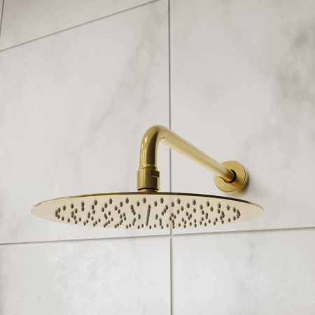 Душевая система RGW Shower Panels (Шоувер панелс) 51140855-06 встраиваемая в стену цвет золото