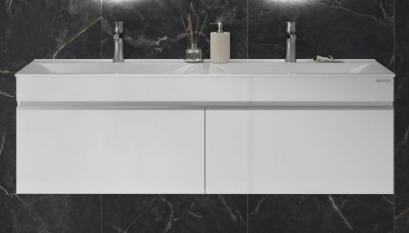 Тумба под раковину Velvex PULSUS tpPUL.140-21 140х50 подвесная цвет белый