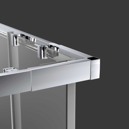 Душевой уголок Vincea Rapid VSS-3R90CL 90х90 стекло прозрачное профиль хром глянцевый без поддона