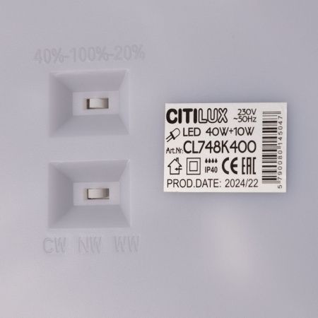 Светильник потолочный Citilux Norma (Норма) CL748K400
