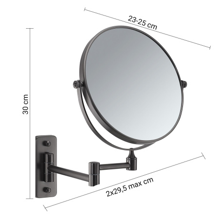 Косметическое зеркало Gedy Gaia CO2024(81)