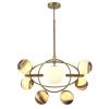 Люстра на штанге Delight Collection Planet (Планет) KG1122P-7B brass