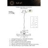 Светильник подвесной Aployt Daga (Дага) APL.772.16.12